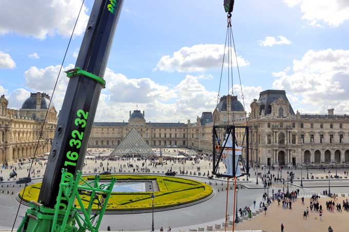 Levage de charge lourde à Paris