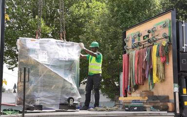 Delivery and Installation of Electrical Equipment at a Metro Station in Paris