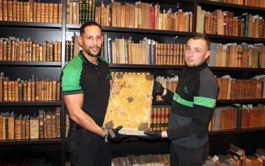 Relocation of the old and precious collections of the Carpentras library