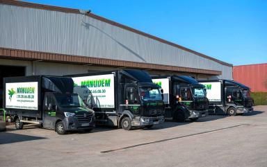 De nouveaux camions pour renforcer notre logistique de distribution en Île-de-France