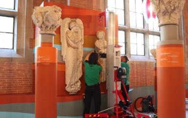 Secure transport for an exhibition in Toulouse