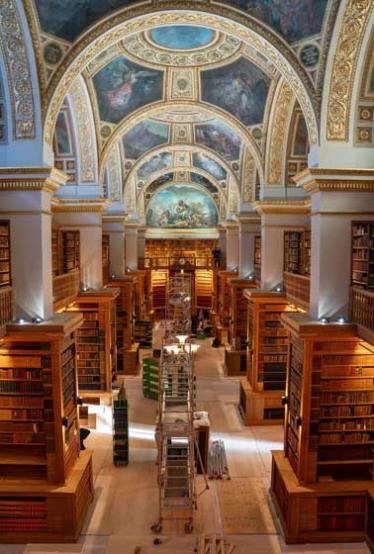 Relocation of the Library of the French National Assembly in Paris