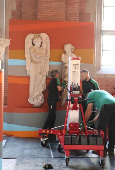 Secure transport for an exhibition in Toulouse