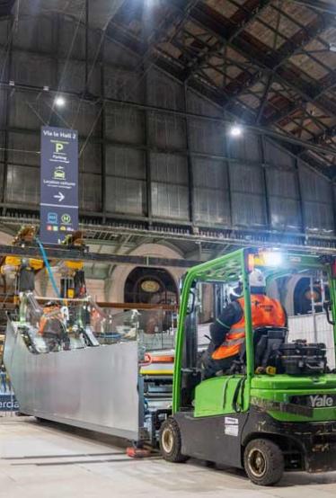 Escalator Replacement at Paris Gare de Lyon Rail Station
