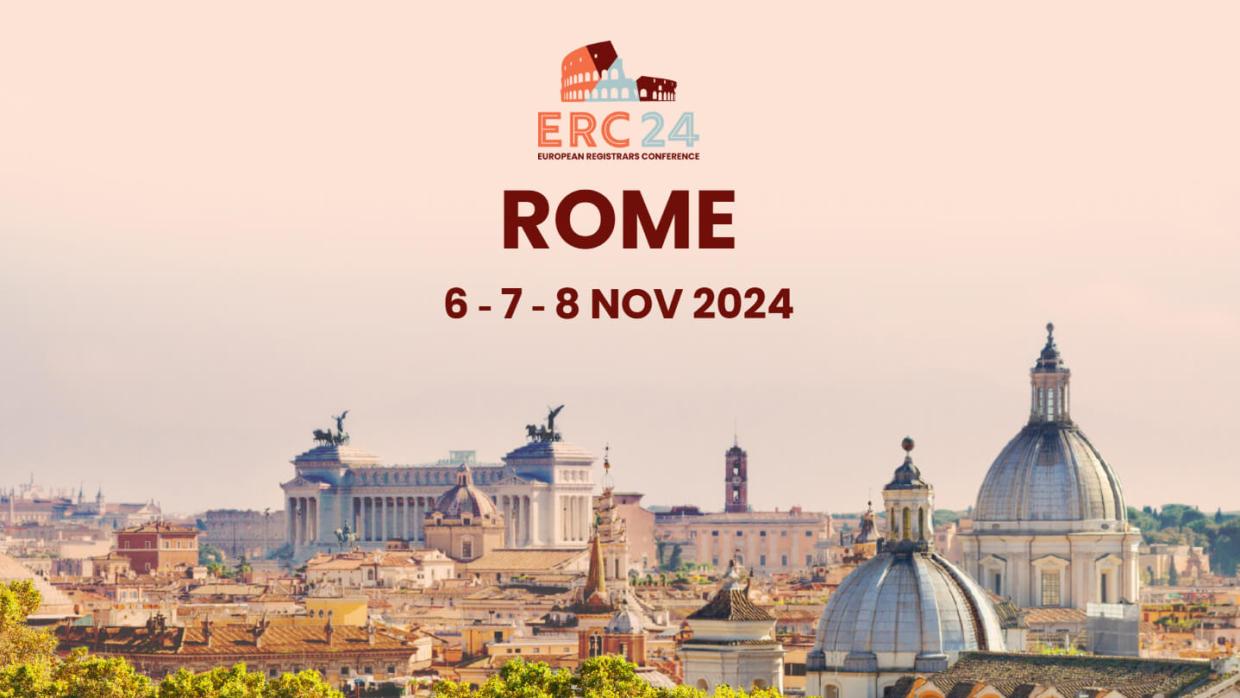 Conférence ERC 2024 à Rome