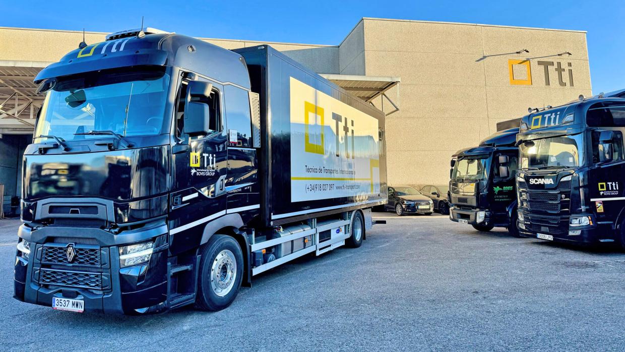 Un nouveau camion climatisé pour Tti Bovis en Espagne 