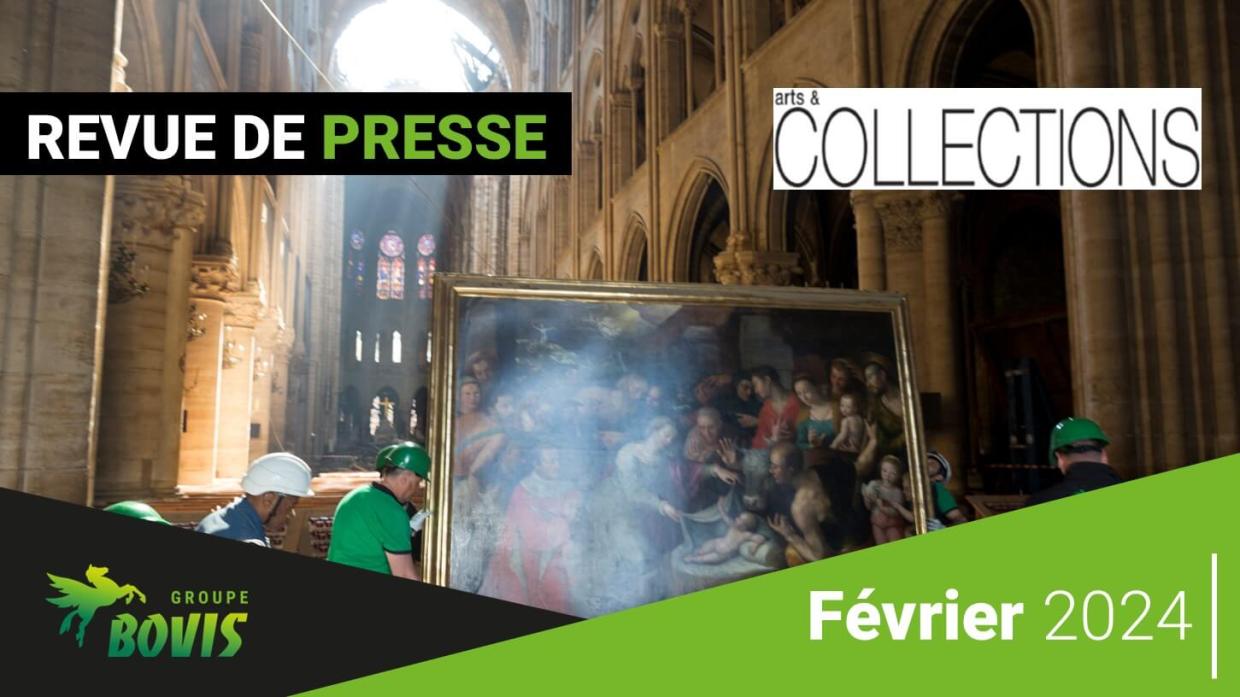 Revue de presse – Le Groupe Bovis à Notre Dame dans Arts & Collections