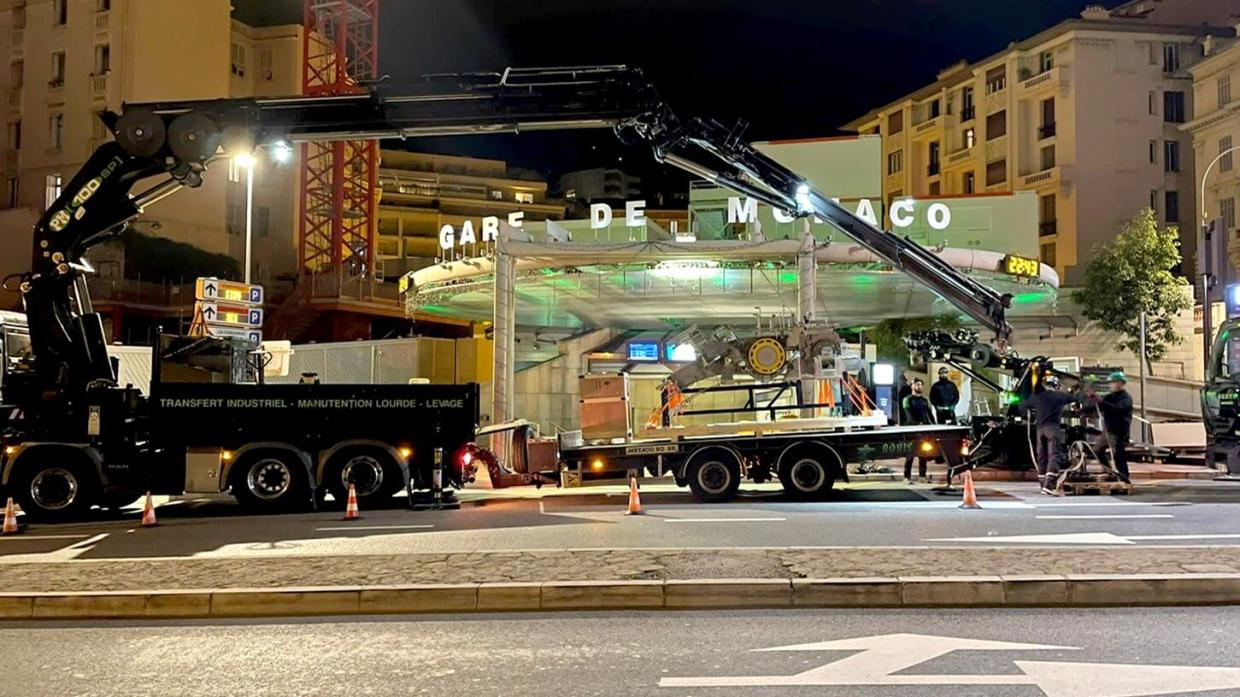 Replacement of moving walkways at Monaco 