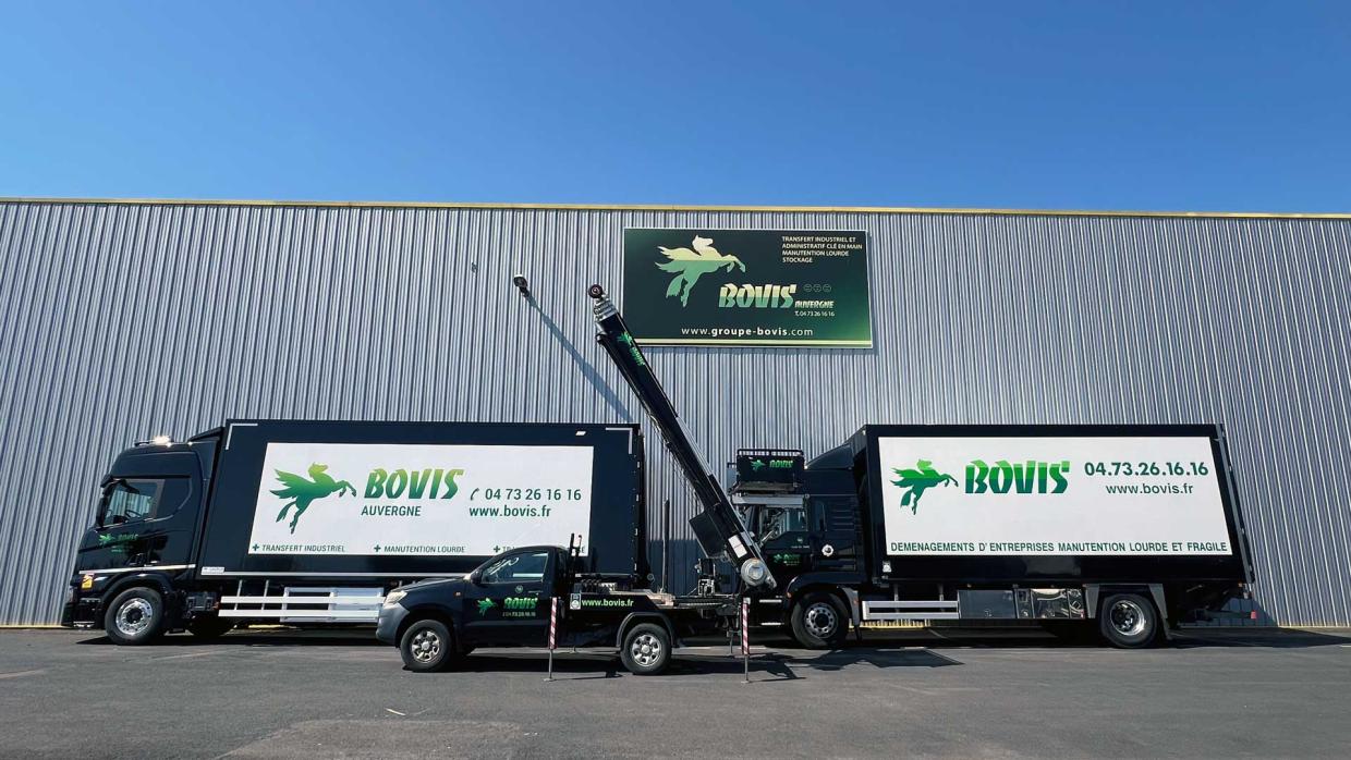 Nos camions de déménagement à Clermont-Ferrand
