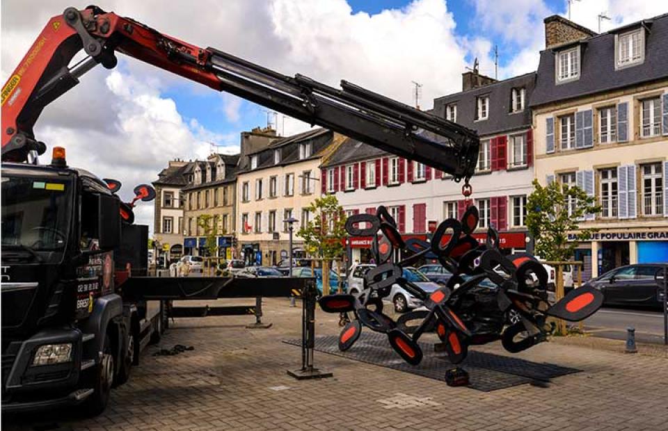 Transport spécialisé de charges lourdes