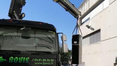 Grutage et manutention d’une armoire électrique TGBT au CHU de Besançon